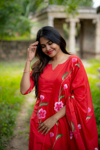 SUNDARI | MATERNITY KURTI SET