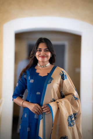 KAYAL VIZHI | MATERNITY KURTI SET