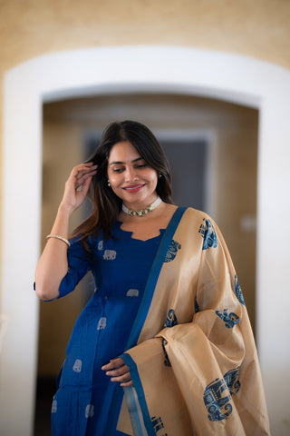KAYAL VIZHI | MATERNITY KURTI SET