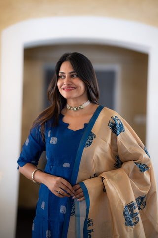 KAYAL VIZHI | MATERNITY KURTI SET