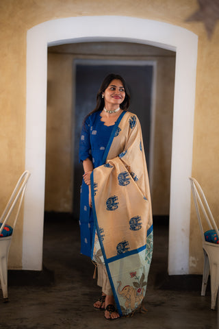 KAYAL VIZHI | MATERNITY KURTI SET
