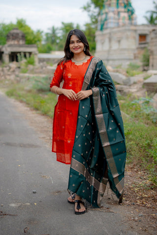 THENMOZHI | MATERNITY KURTI SET