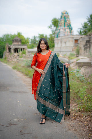 THENMOZHI | MATERNITY KURTI SET