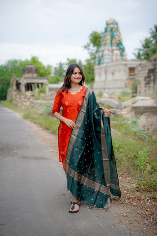 THENMOZHI | MATERNITY KURTI SET