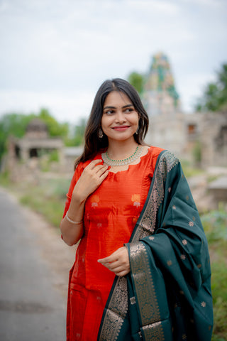 THENMOZHI | MATERNITY KURTI SET