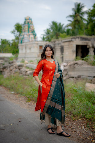 THENMOZHI | MATERNITY KURTI SET