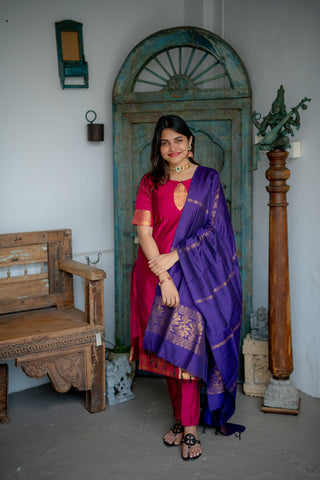 MEGHNA | MATERNITY KURTI SET