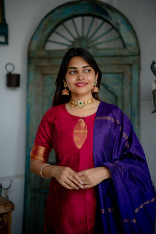 MEGHNA | MATERNITY KURTI SET