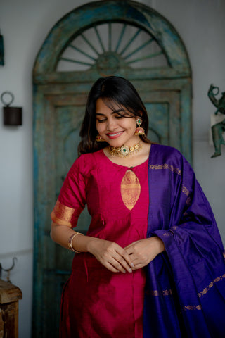 MEGHNA | MATERNITY KURTI SET
