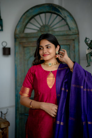 MEGHNA | MATERNITY KURTI SET