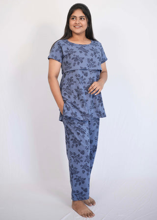 FLORA FROST | ZIPLESS FEEDING PANT SET