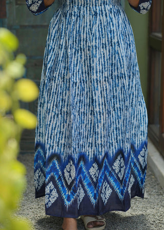 BLUE MIRAGE | MATERNITY MAXI ANKLE LENGTH
