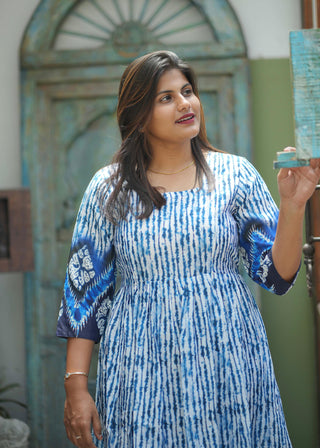 BLUE MIRAGE | MATERNITY MAXI ANKLE LENGTH