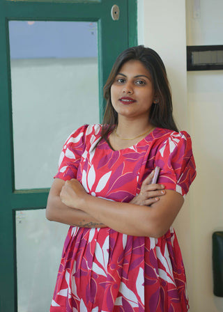 BLOOM WAVE | MATERNITY MAXI ANKLE LENGTH