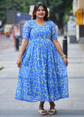 WAVESCAPE | MATERNITY GEORGETTE MAXI ANKLE LENGTH