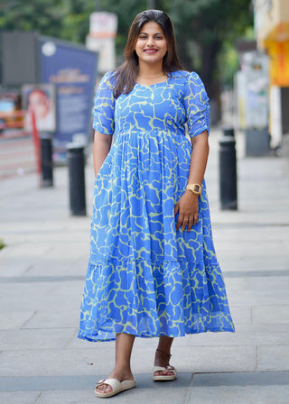 WAVESCAPE | MATERNITY GEORGETTE MAXI ANKLE LENGTH