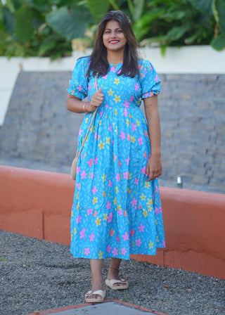 BLUE LAGOON | MATERNITY MAXI ANKLE LENGTH