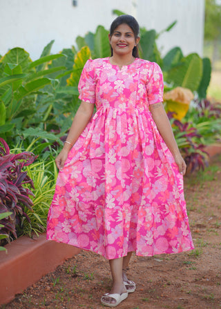 ROSY GARDEN | MATERNITY MAXI ANKLE LENGTH