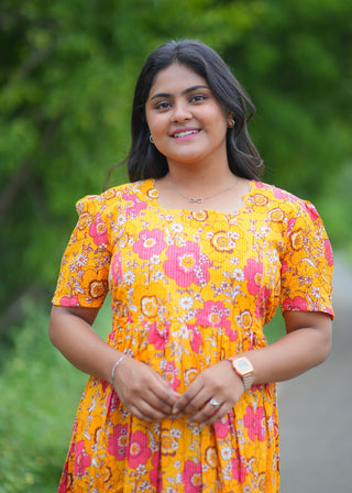 DAISY | MATERNITY KANDHA COTTON MAXI ANKLE LENGTH