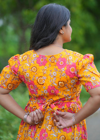 DAISY | MATERNITY KANDHA COTTON MAXI ANKLE LENGTH