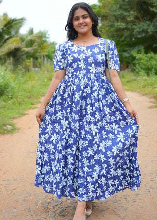 BLUEBELL MEADOW | MATERNITY COTTON MAXI ANKLE LENGTH