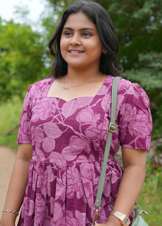 MULBERRY MEADOW | MATERNITY COTTON MAXI ANKLE LENGTH