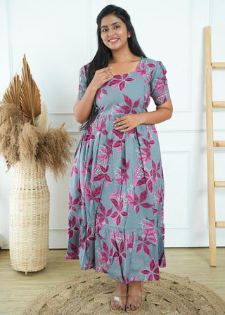 DAYBREAK | MATERNITY COTTON MAXI ANKLE LENGTH