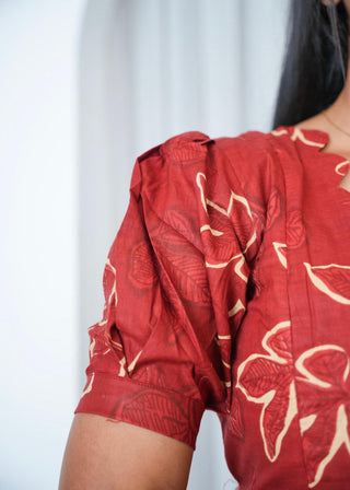 RUSTIC FLORA | MATERNITY COTTON MAXI ANKLE LENGTH