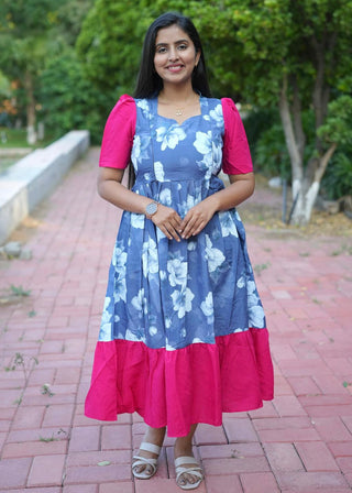 DOUBLE SHADE | MATERNITY MAXI ANKLE LENGTH