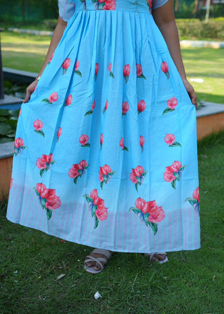 MISTY LOTUS | MATERNITY MAXI FULL LENGTH