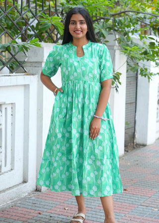 MINT POPPY | MATERNITY MAXI ANKLE LENGTH