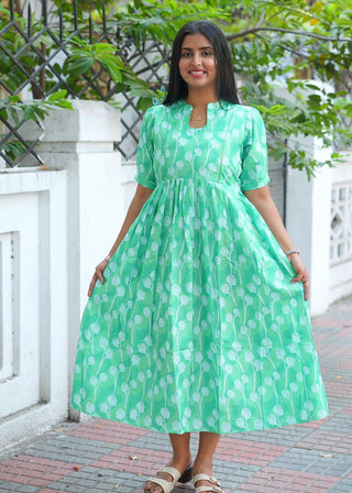 MINT POPPY | MATERNITY MAXI ANKLE LENGTH