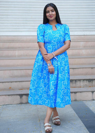 BOTEH BLUE | MATERNITY MAXI ANKLE LENGTH