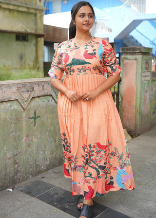 CHARM PARROT | MATERNITY MAXI FULL LENGTH