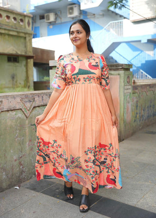 CHARM PARROT | MATERNITY MAXI FULL LENGTH
