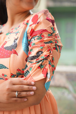CHARM PARROT | MATERNITY MAXI FULL LENGTH