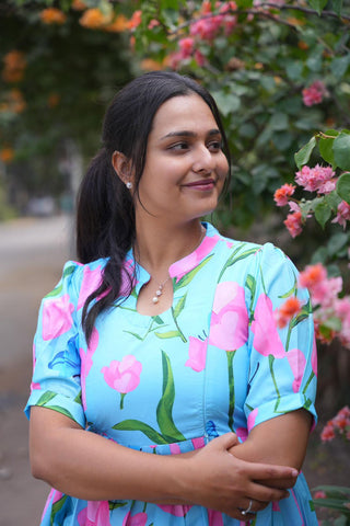 SKYBLUE LILLY | MATERNITY MAXI ANKLE LENGTH