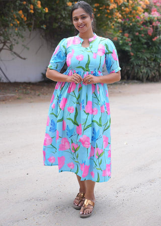 SKYBLUE LILLY | MATERNITY MAXI ANKLE LENGTH