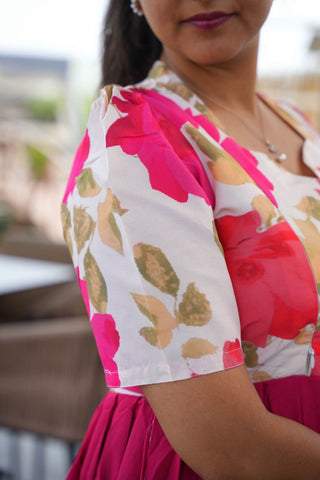 ROSY GARDENIA | MATERNITY MAXI FULL LENGTH