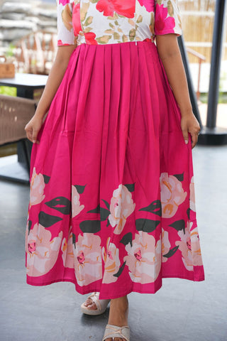 ROSY GARDENIA | MATERNITY MAXI FULL LENGTH