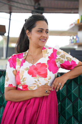 ROSY GARDENIA | MATERNITY MAXI FULL LENGTH