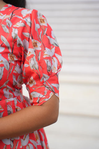 RAINY FLOWERS | MATERNITY MAXI ANKLE LENGTH