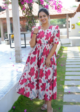 WILD BLOOM | MATERNITY MAXI ANKLE LENGTH