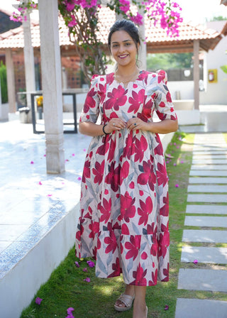 WILD BLOOM | MATERNITY MAXI ANKLE LENGTH