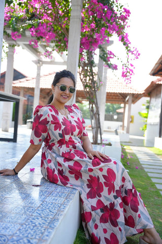 WILD BLOOM | MATERNITY MAXI ANKLE LENGTH