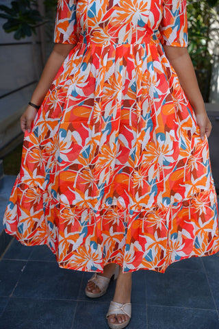 ORANGE GARDEN | MATERNITY MAXI ANKLE LENGTH