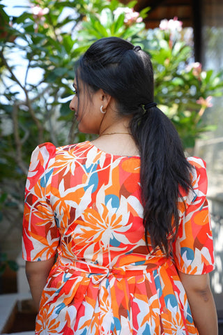 ORANGE GARDEN | MATERNITY MAXI ANKLE LENGTH