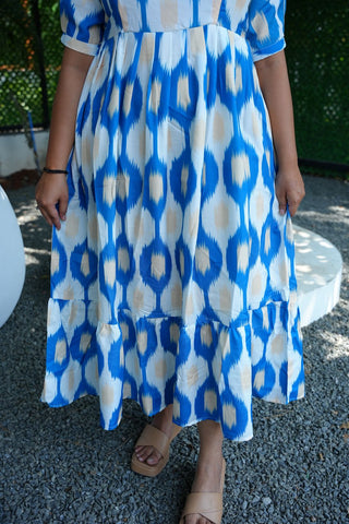 MULTI IKKAT | MATERNITY MAXI ANKLE LENGTH