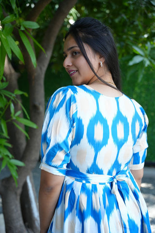 MULTI IKKAT | MATERNITY MAXI ANKLE LENGTH