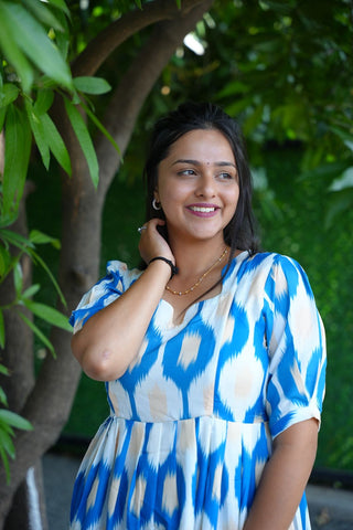 MULTI IKKAT | MATERNITY MAXI ANKLE LENGTH